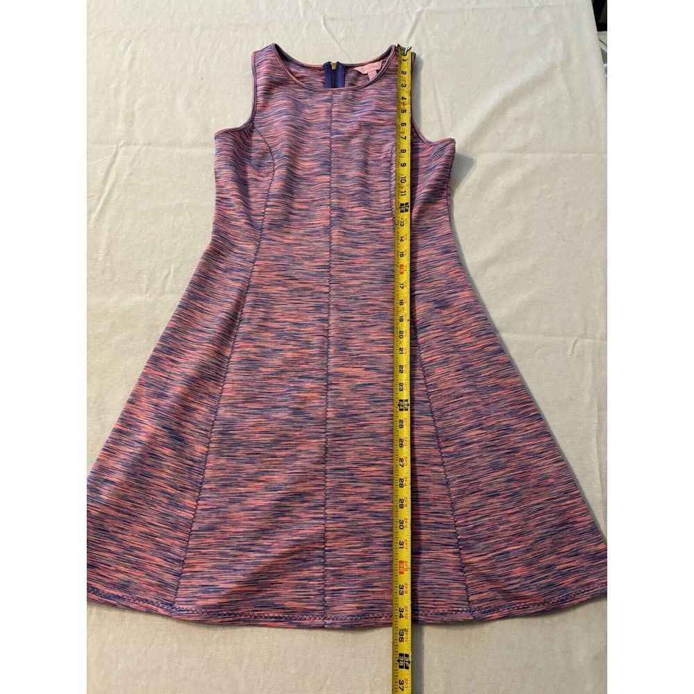 Lilly Pulitzer Fit and Flare Dress Cove Pink Space Tie Dye Size Small - Picture 4 of 7